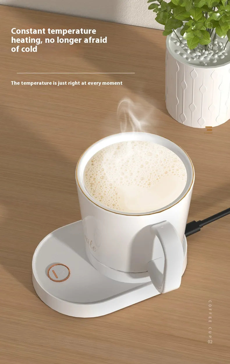 The Ultimate Coffee Coaster: Heat, Stir, and Charge