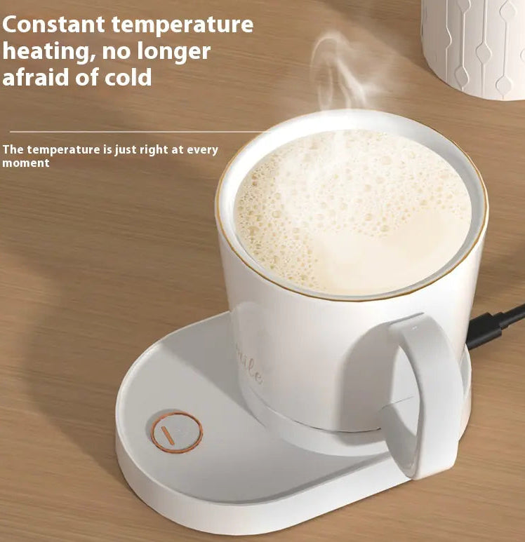 The Ultimate Coffee Coaster: Heat, Stir, and Charge